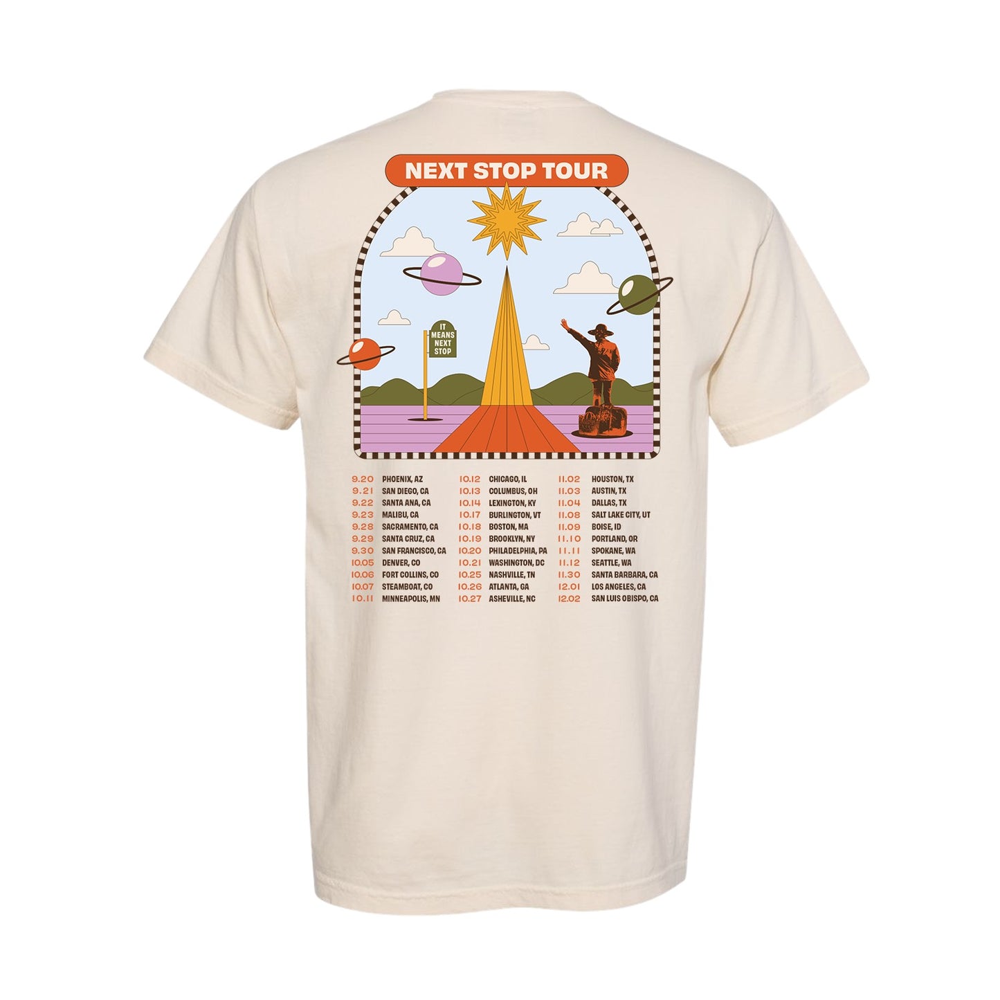 Next Stop Tour Tee