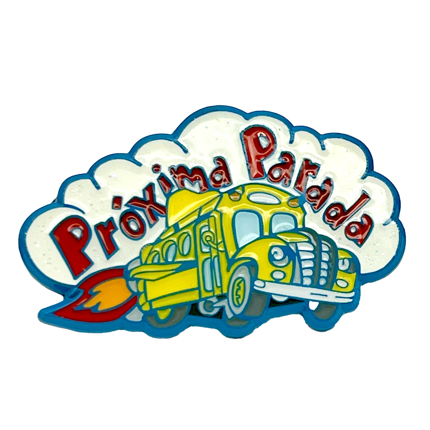 Magic Tour Bus Pin
