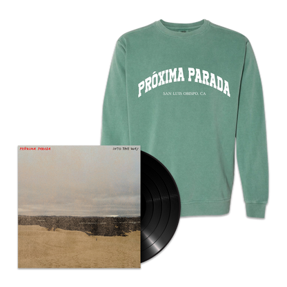 Vinyl + "University Crewneck" Bundle