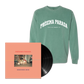 Vinyl + "University Crewneck" Bundle